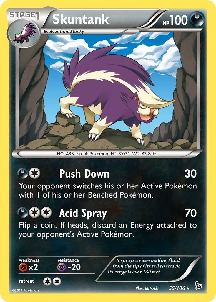 Image for Skuntank (55/106) (XY - Flashfire) (FLF) - Pokemon