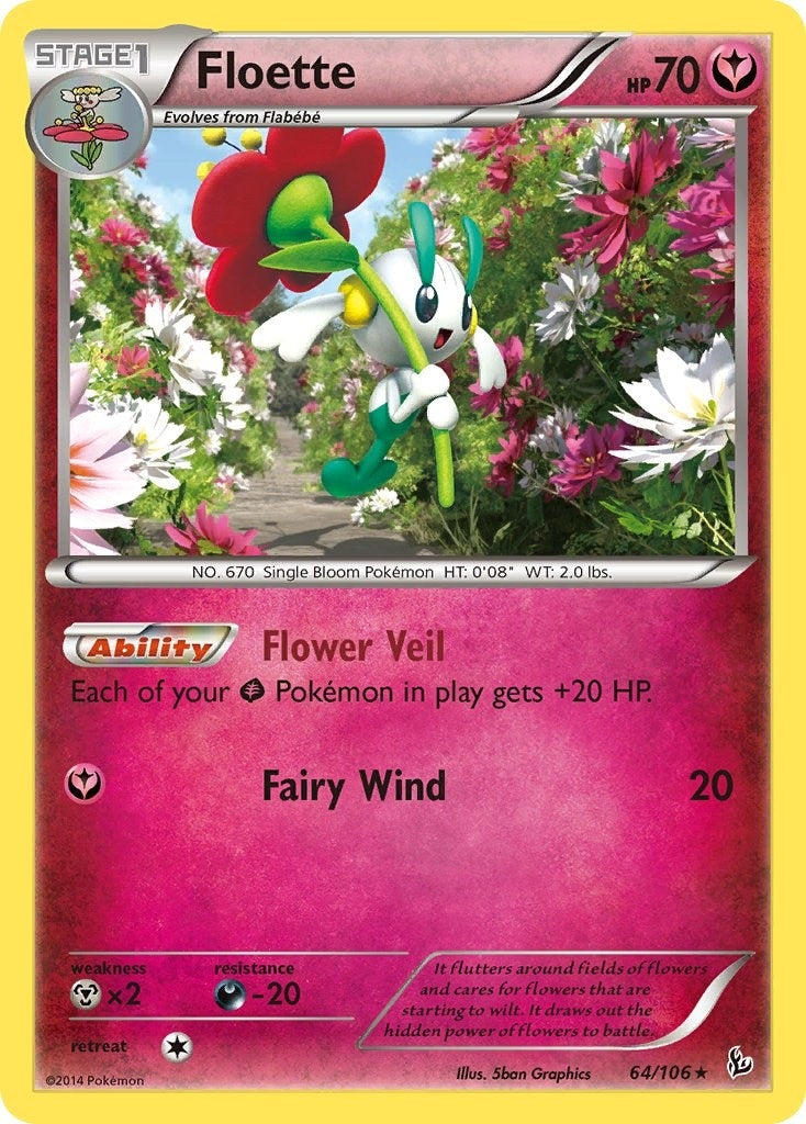 Image for Floette (64) (64/106) (XY - Flashfire) (FLF) - Pokemon