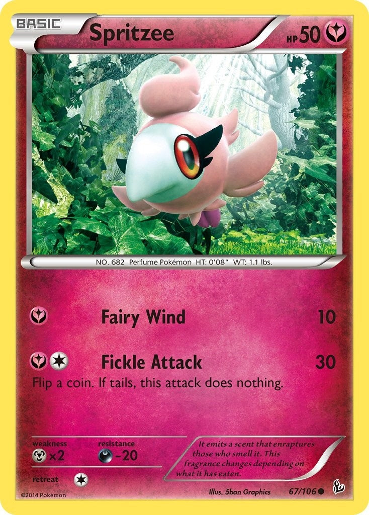 Image for Spritzee (67/106) (XY - Flashfire) (FLF) - Pokemon