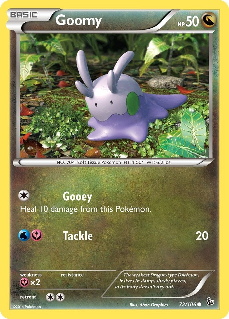 Image for Goomy (72/106) (XY - Flashfire) (FLF) - Pokemon