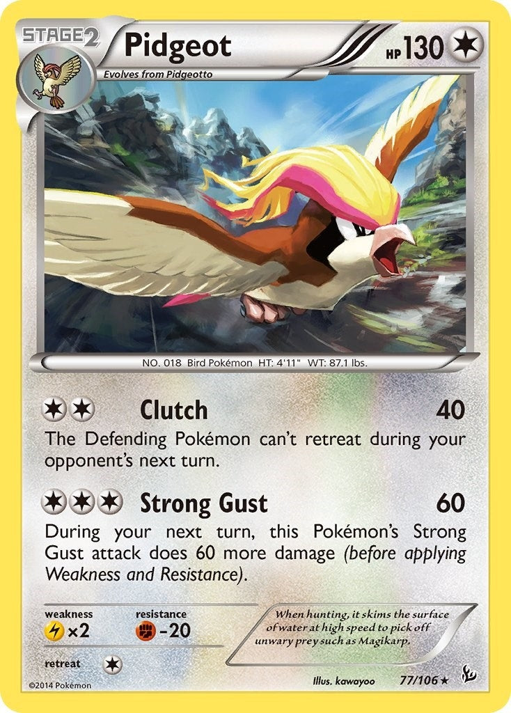 Image for Pidgeot (77/106) (XY - Flashfire) (FLF) - Pokemon