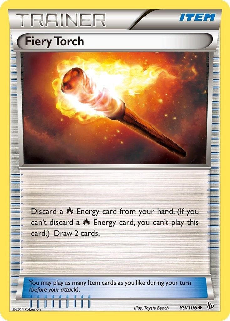Image for Fiery Torch (89/106) (XY - Flashfire) (FLF) - Pokemon