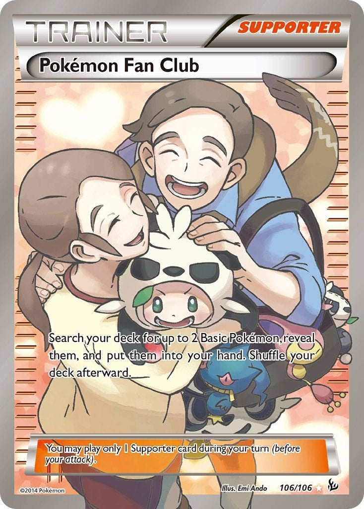 Image for Pokemon Fan Club (106 Full Art) (106/106) (XY - Flashfire) (FLF) - Pokemon