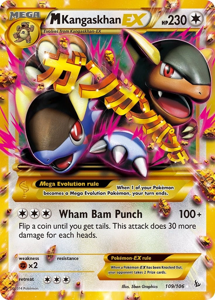Image for M Kangaskhan EX (109 Secret Rare) (109/106) (XY - Flashfire) (FLF) - Pokemon