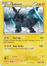 Image for Zekrom - 50/99 (Next Destinies) (050/099) (Deck Exclusives) (PR) - Pokemon