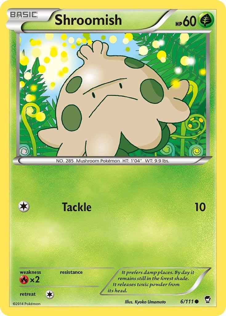 Image for Shroomish (6/111) (XY - Furious Fists) (FFI) - Pokemon