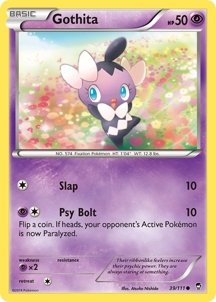 Image for Gothita (39/111) (XY - Furious Fists) (FFI) - Pokemon