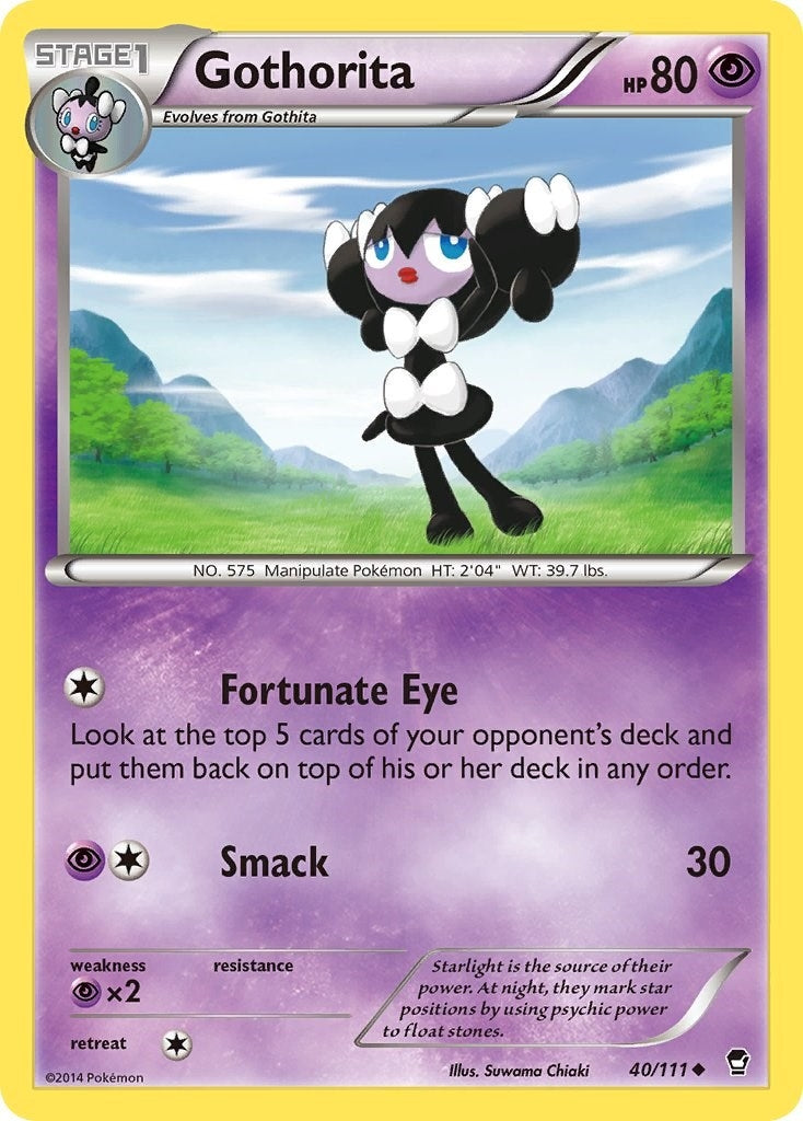 Image for Gothorita (40/111) (XY - Furious Fists) (FFI) - Pokemon