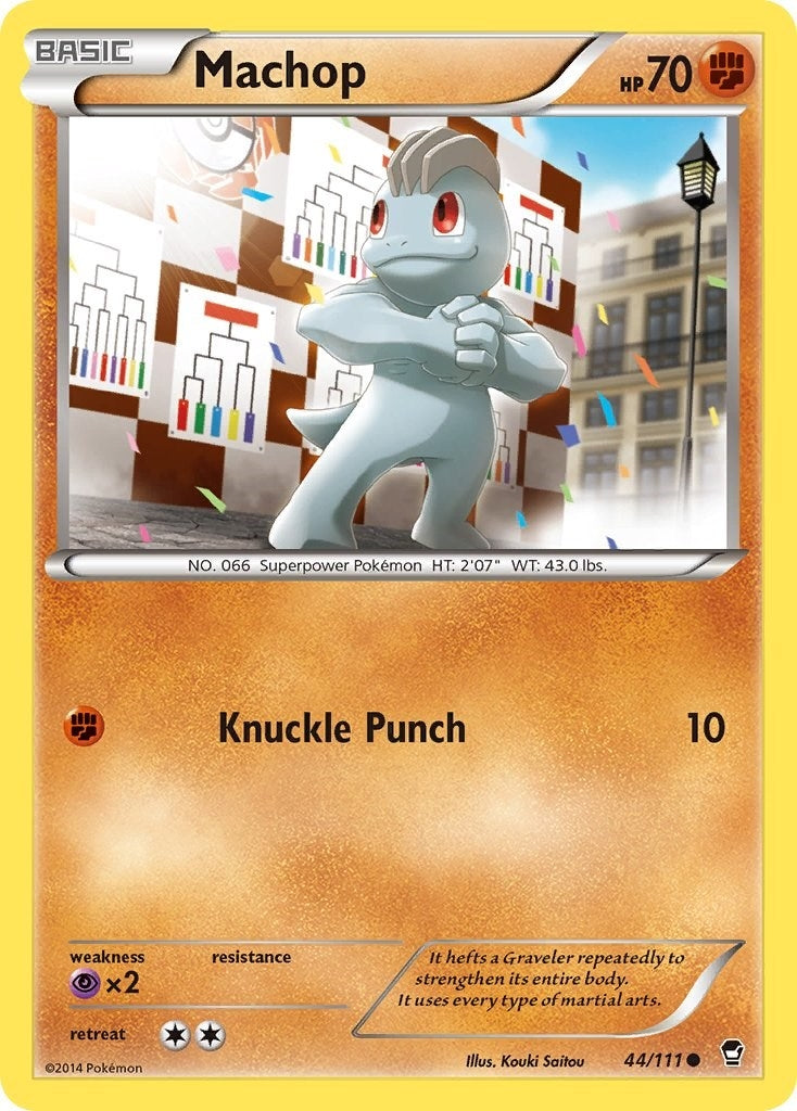 Image for Machop (44/111) (XY - Furious Fists) (FFI) - Pokemon