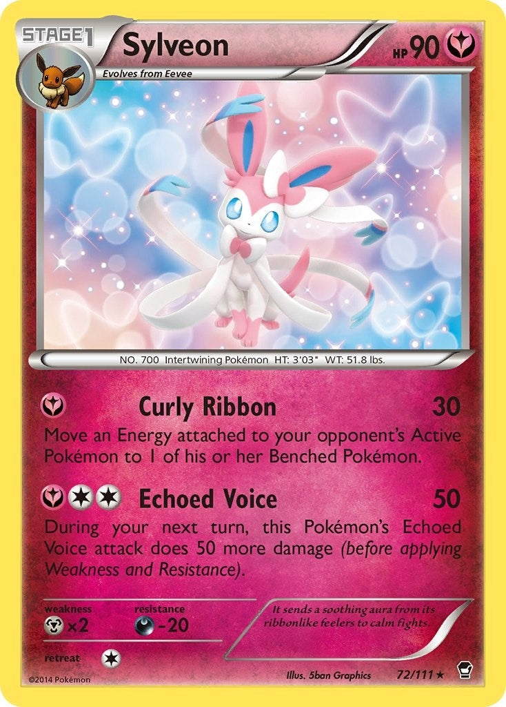 Image for Sylveon (72/111) (XY - Furious Fists) (FFI) - Pokemon