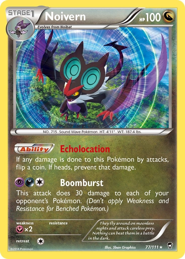 Image for Noivern (77/111) (XY - Furious Fists) (FFI) - Pokemon