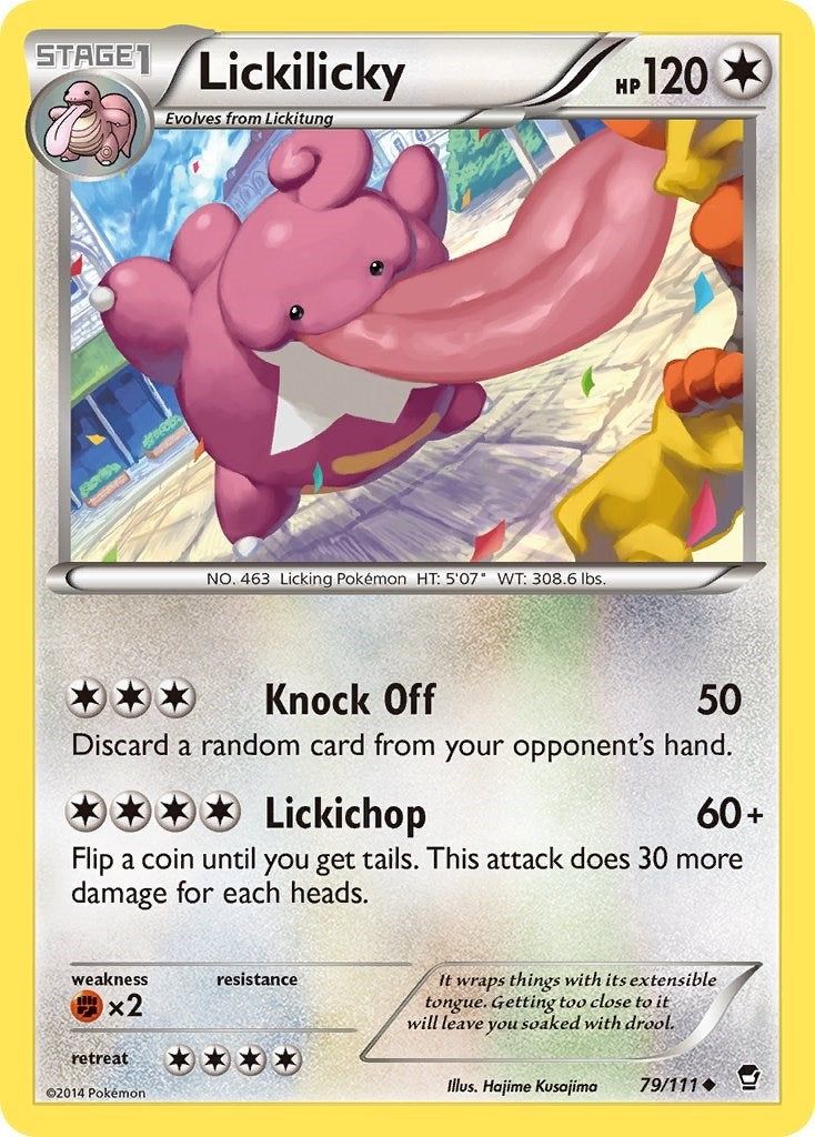 Image for Lickilicky (79/111) (XY - Furious Fists) (FFI) - Pokemon