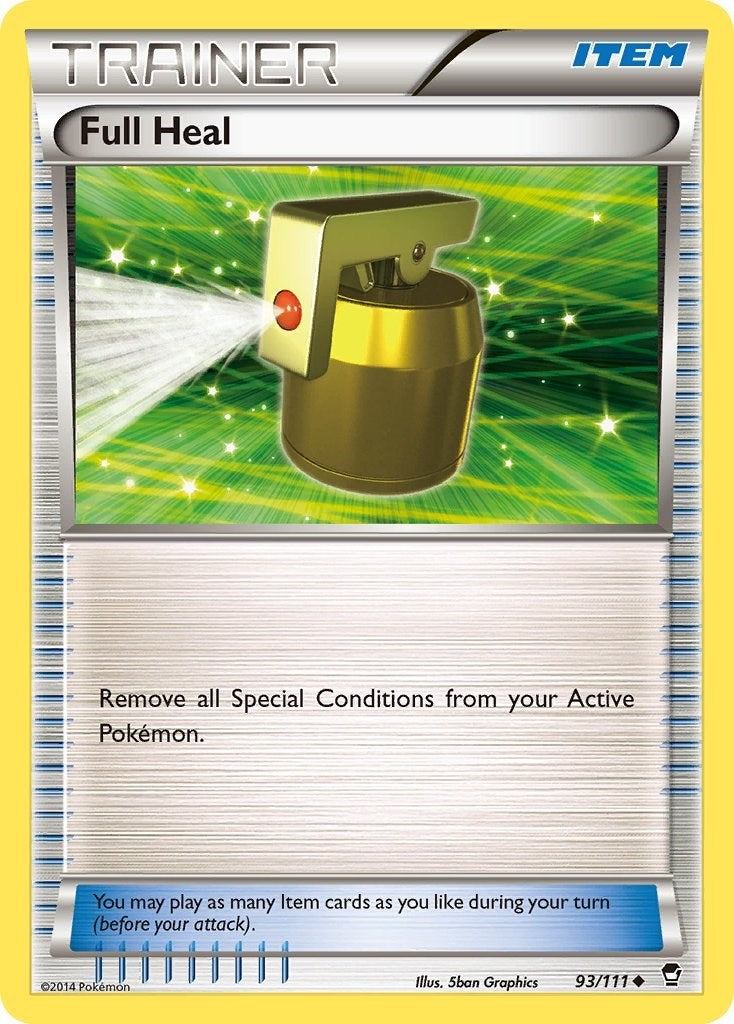 Image for Full Heal (93/111) (XY - Furious Fists) (FFI) - Pokemon