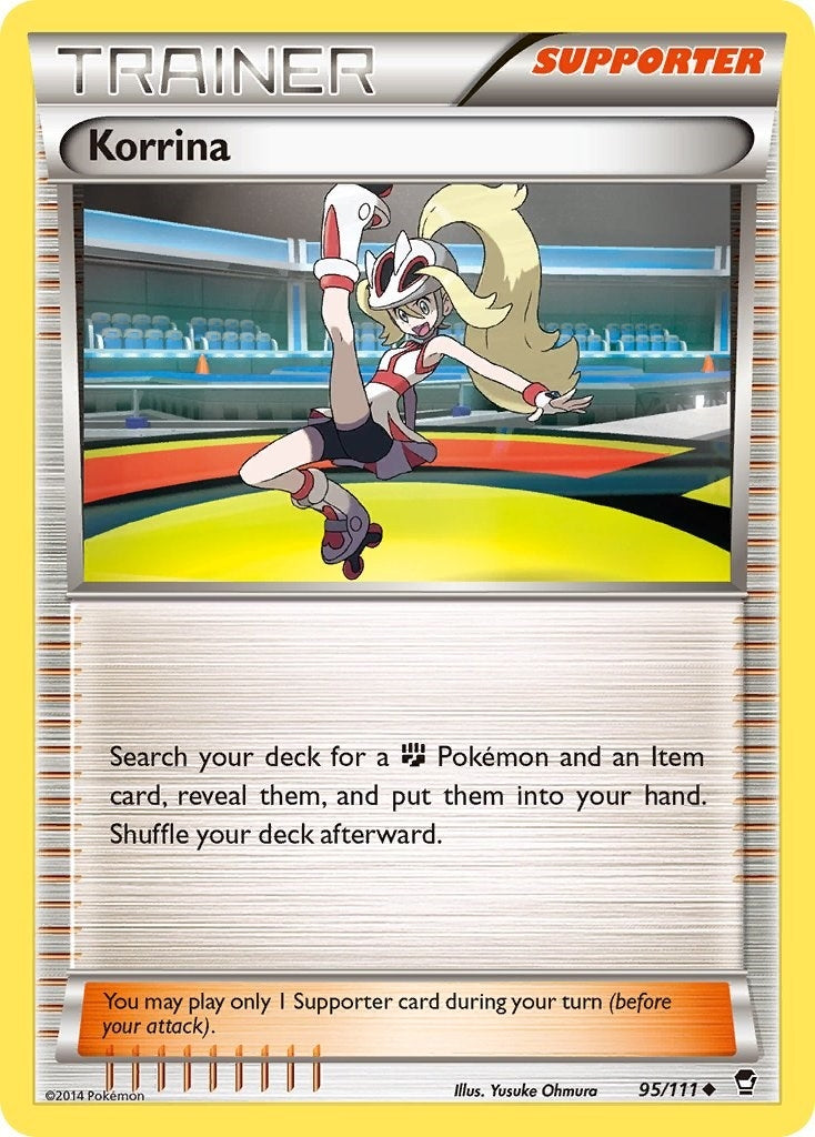 Image for Korrina (95/111) (XY - Furious Fists) (FFI) - Pokemon