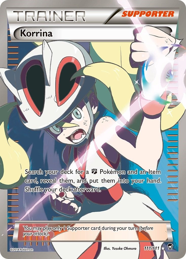 Image for Korrina (111 Full Art) (111/111) (XY - Furious Fists) (FFI) - Pokemon