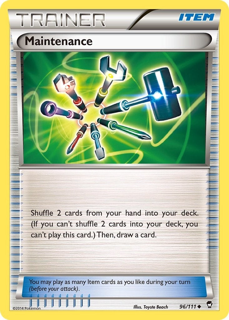 Image for Maintenance (96/111) (XY - Furious Fists) (FFI) - Pokemon