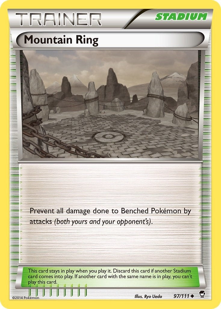 Image for Mountain Ring (97/111) (XY - Furious Fists) (FFI) - Pokemon