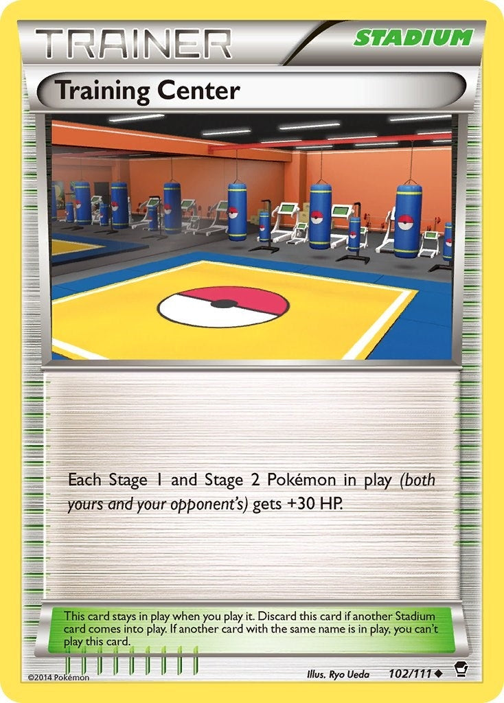 Image for Training Center (102/111) (XY - Furious Fists) (FFI) - Pokemon