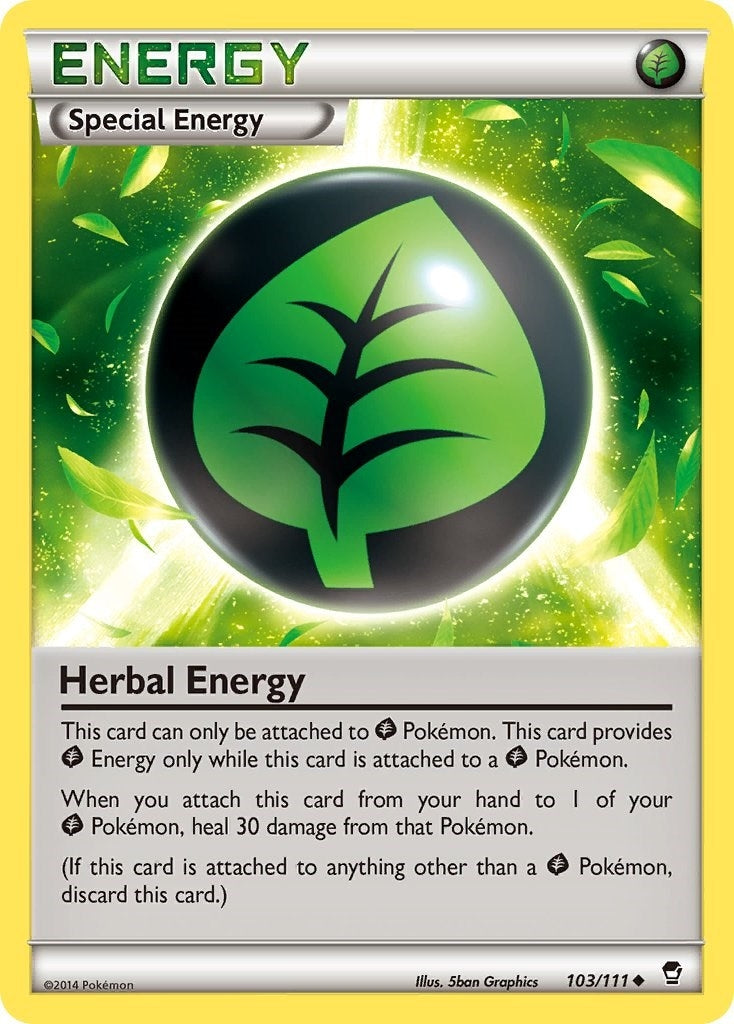 Image for Herbal Energy (103/111) (XY - Furious Fists) (FFI) - Pokemon