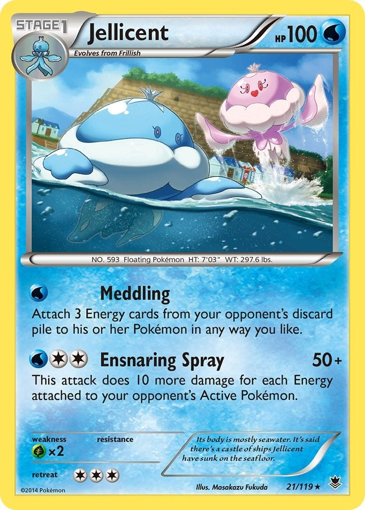 Image for Jellicent (21/119) (XY - Phantom Forces) (PHF) - Pokemon