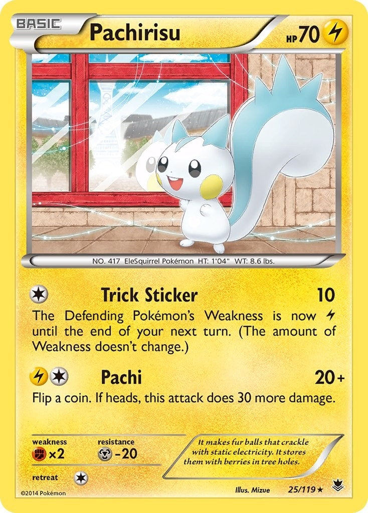 Image for Pachirisu (25/119) (XY - Phantom Forces) (PHF) - Pokemon