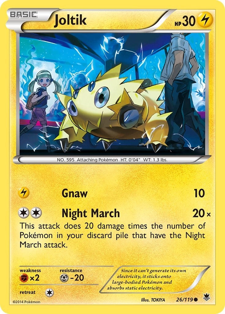Image for Joltik (26/119) (XY - Phantom Forces) (PHF) - Pokemon