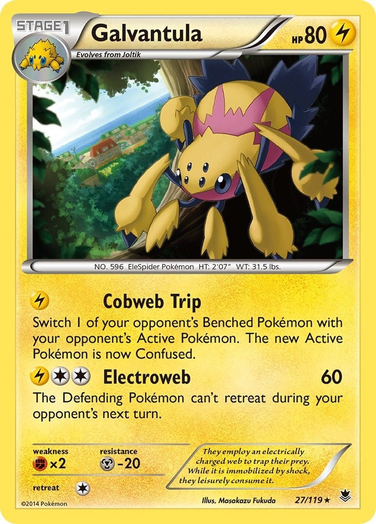 Image for Galvantula (27/119) (XY - Phantom Forces) (PHF) - Pokemon