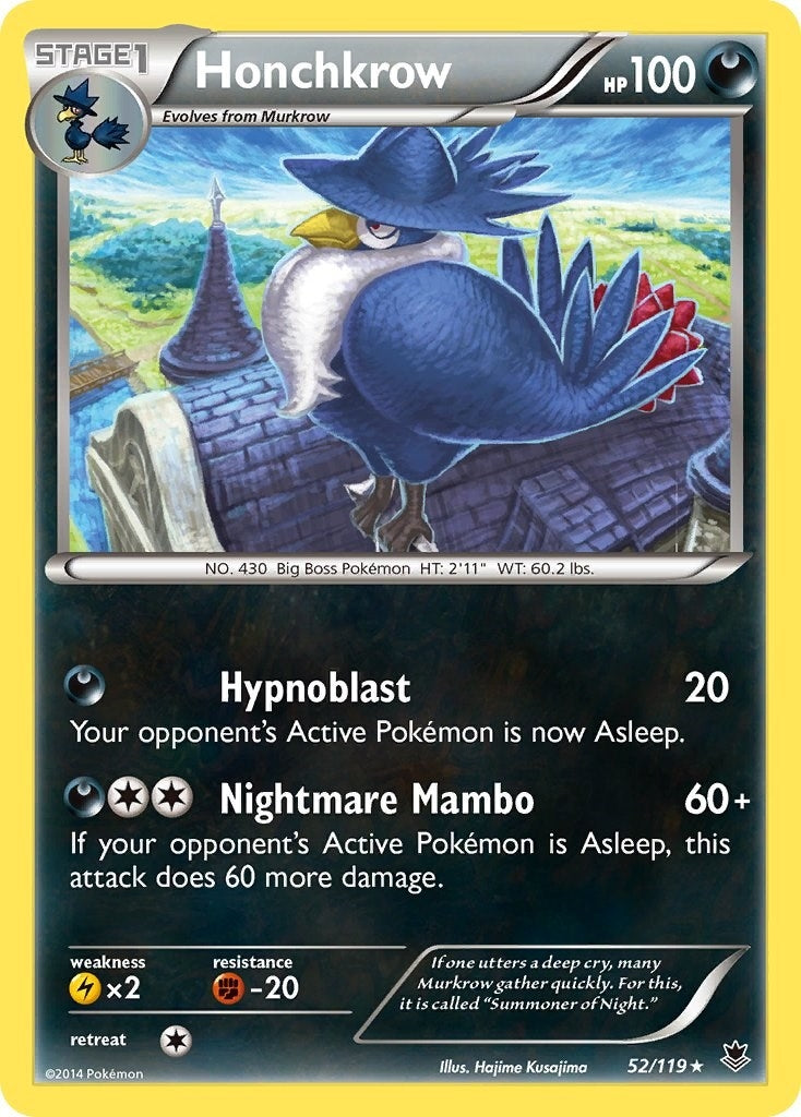 Image for Honchkrow (52/119) (XY - Phantom Forces) (PHF) - Pokemon