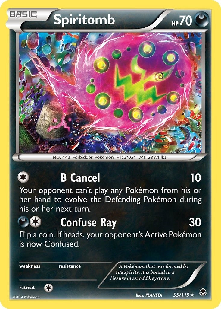 Image for Spiritomb (55/119) (XY - Phantom Forces) (PHF) - Pokemon