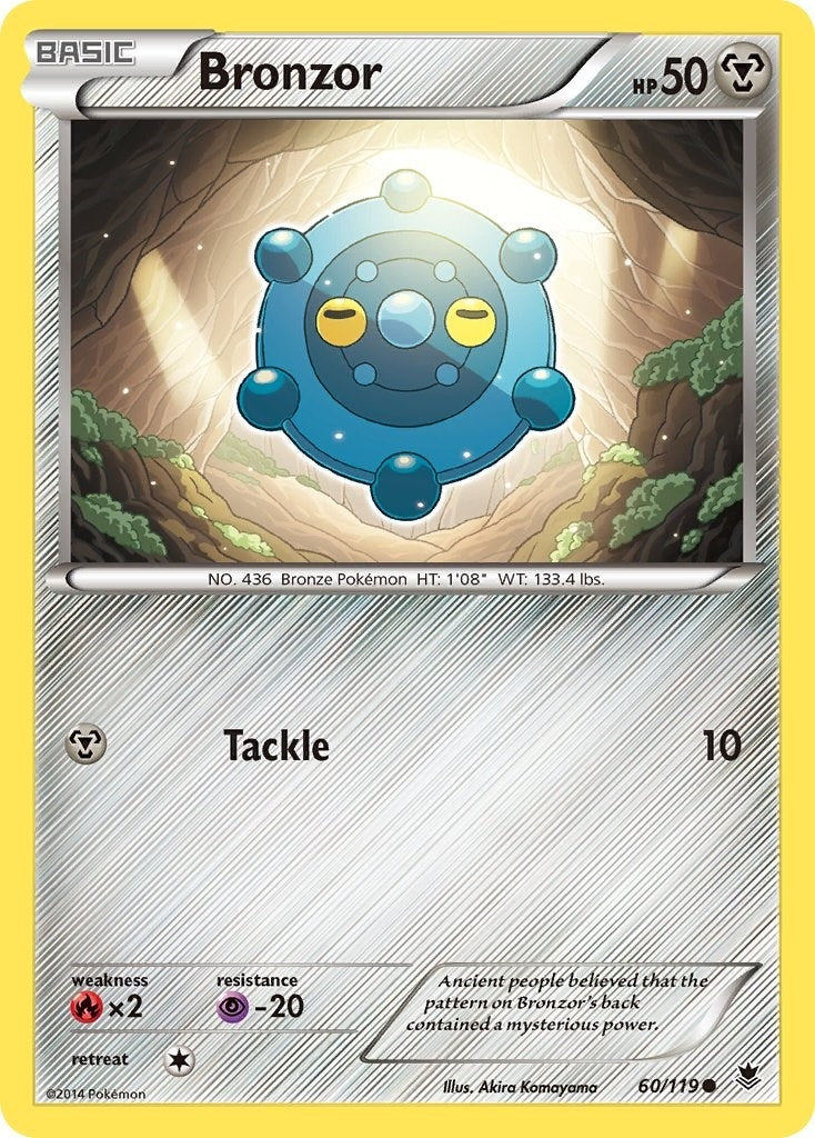 Image for Bronzor (60/119) (XY - Phantom Forces) (PHF) - Pokemon