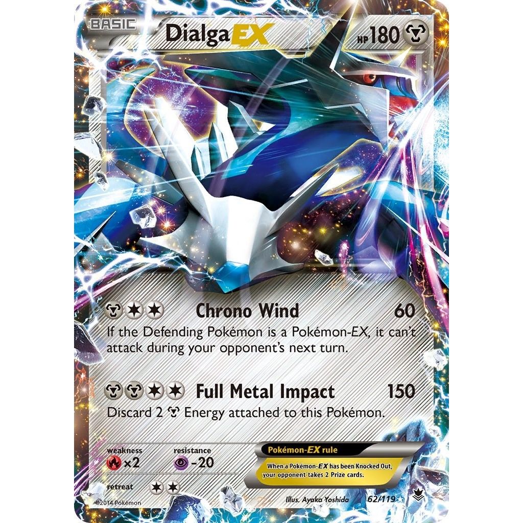 Image for Dialga EX (62/119) (XY - Phantom Forces) - Pokemon