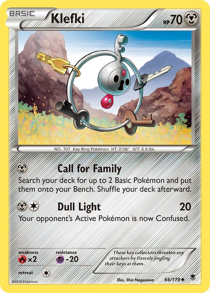 Image for Klefki (66/119) (XY - Phantom Forces) (PHF) - Pokemon