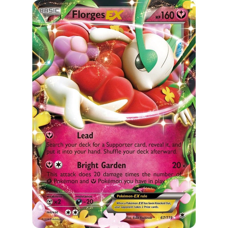 Image for Florges EX (67/119) (XY - Phantom Forces) - Pokemon