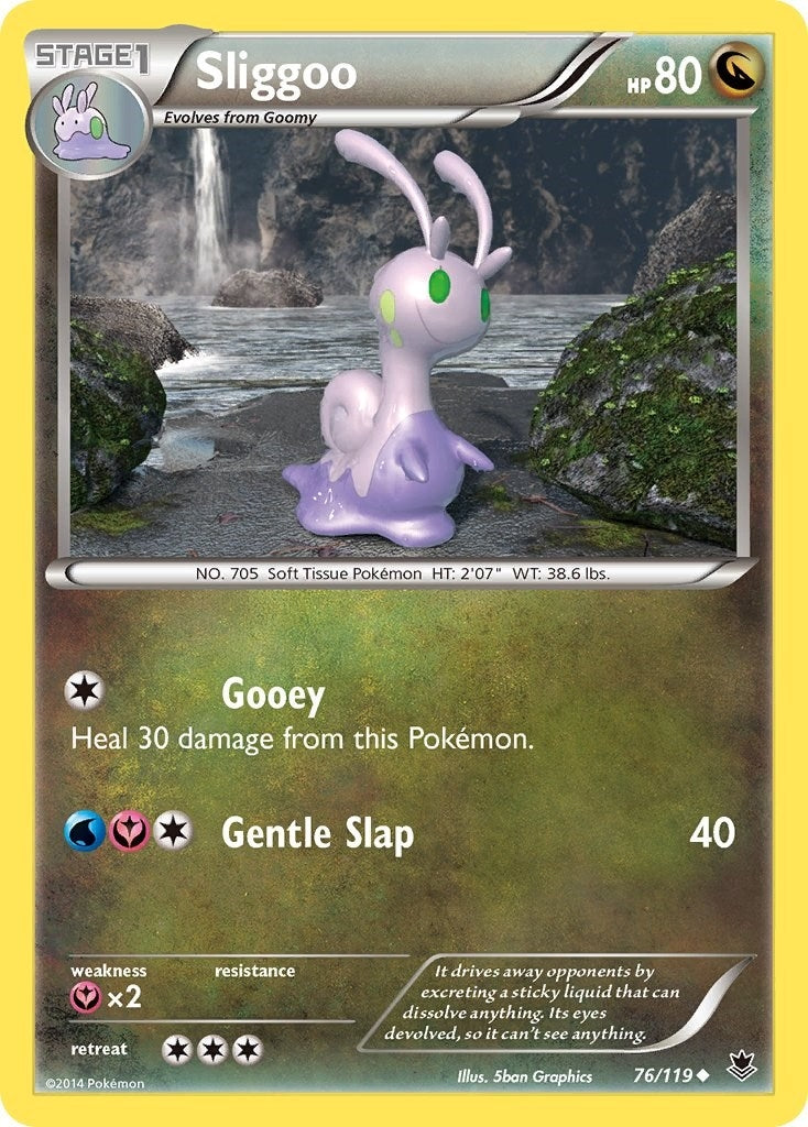 Image for Sliggoo (76/119) (XY - Phantom Forces) (PHF) - Pokemon