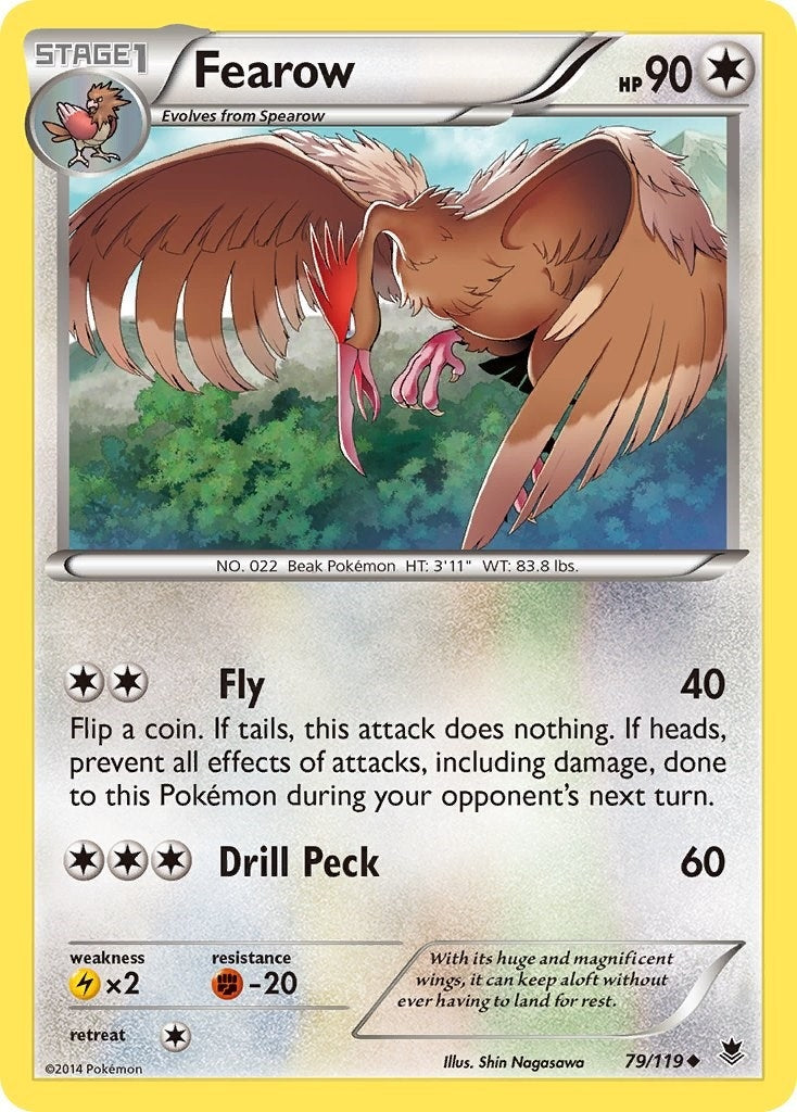 Image for Fearow (79/119) (XY - Phantom Forces) (PHF) - Pokemon