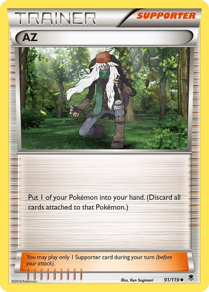Image for AZ (91/119) (XY - Phantom Forces) (PHF) - Pokemon