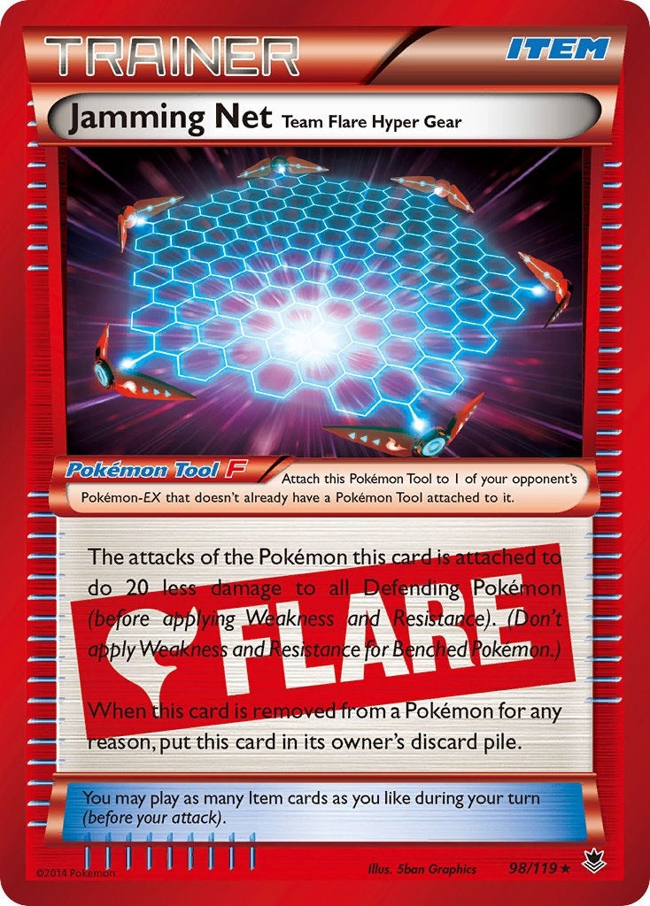 Image for Jamming Net (98/119) (XY - Phantom Forces) (PHF) - Pokemon