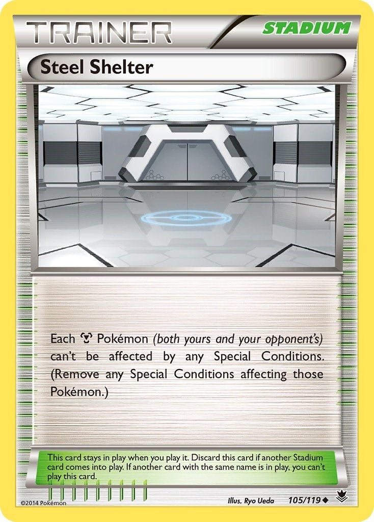 Image for Steel Shelter (105/119) (XY - Phantom Forces) (PHF) - Pokemon