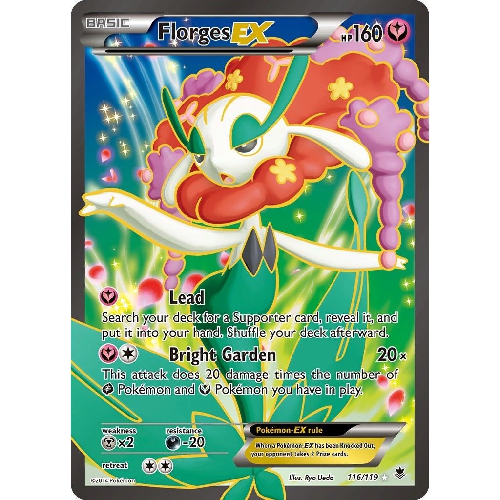 Image for Florges EX (116 Full Art) (116/119) (XY - Phantom Forces) - Pokemon