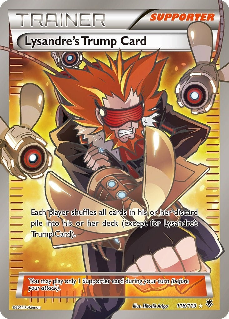 Image for Lysandre's Trump Card (118 Full Art) (118/119) (XY - Phantom Forces) (PHF) - Pokemon