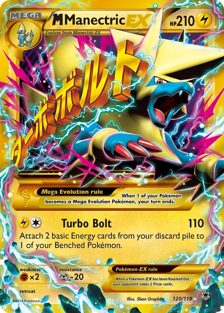 Image for M Manectric EX (120 Secret Rare) (120/119) (XY - Phantom Forces) (PHF) - Pokemon