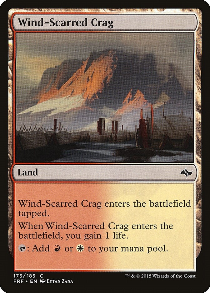 Wind-Scarred Crag (175) (Fate Reforged)