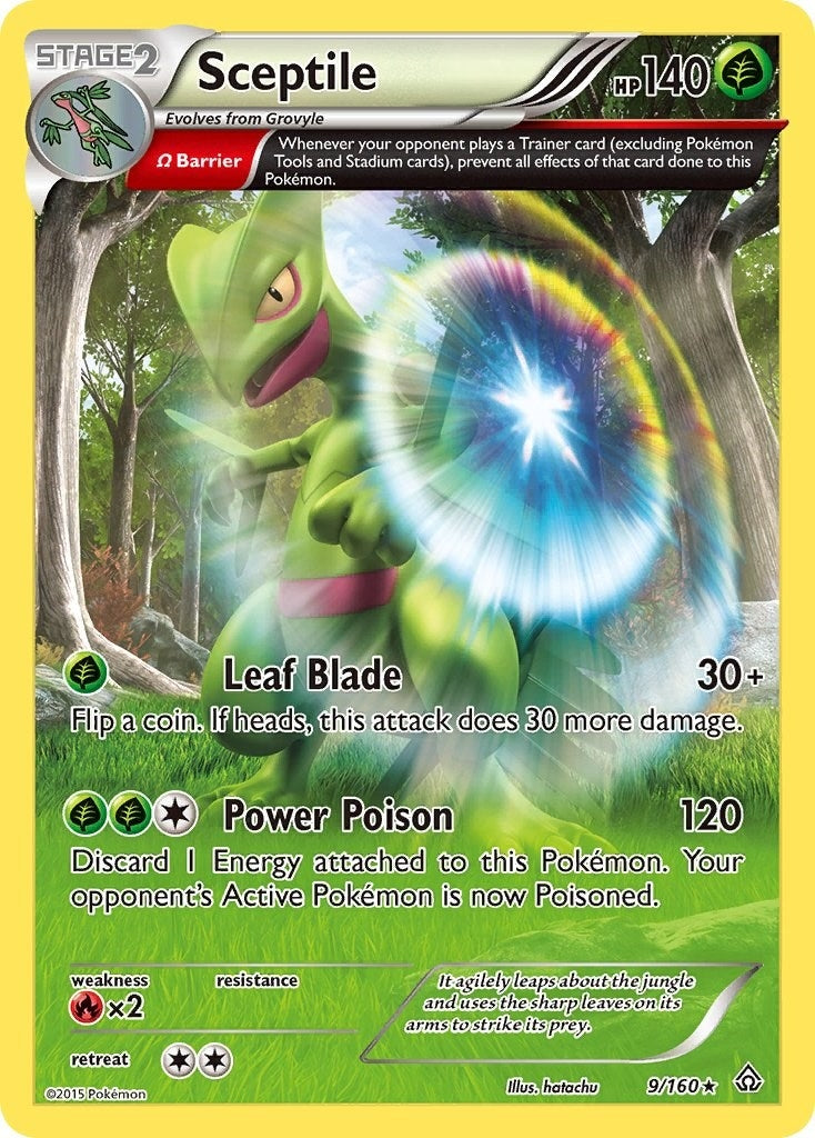 Image for Sceptile (Omega) (9/160) (XY - Primal Clash) (PRC) - Pokemon