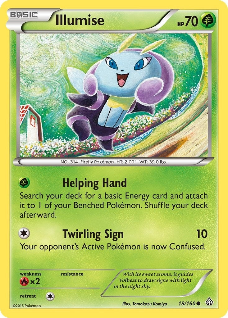 Image for Illumise (18/160) (XY - Primal Clash) (PRC) - Pokemon