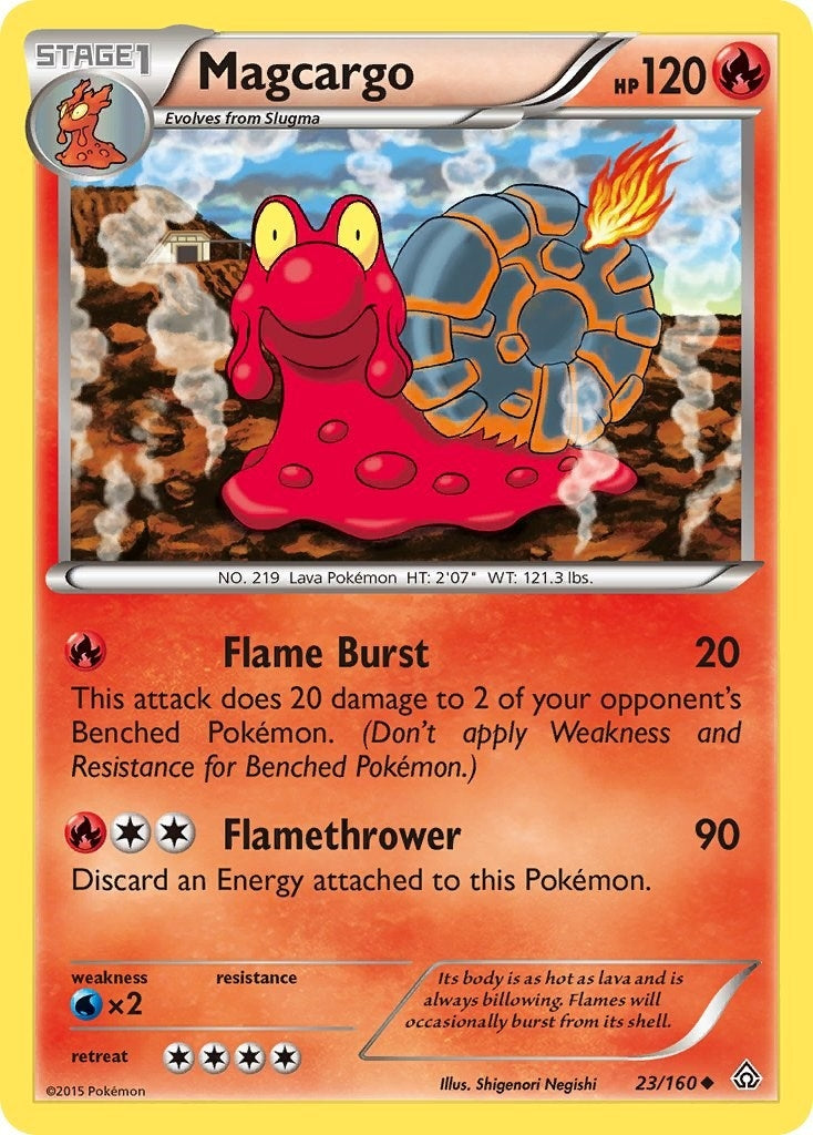 Image for Magcargo (23/160) (XY - Primal Clash) (PRC) - Pokemon