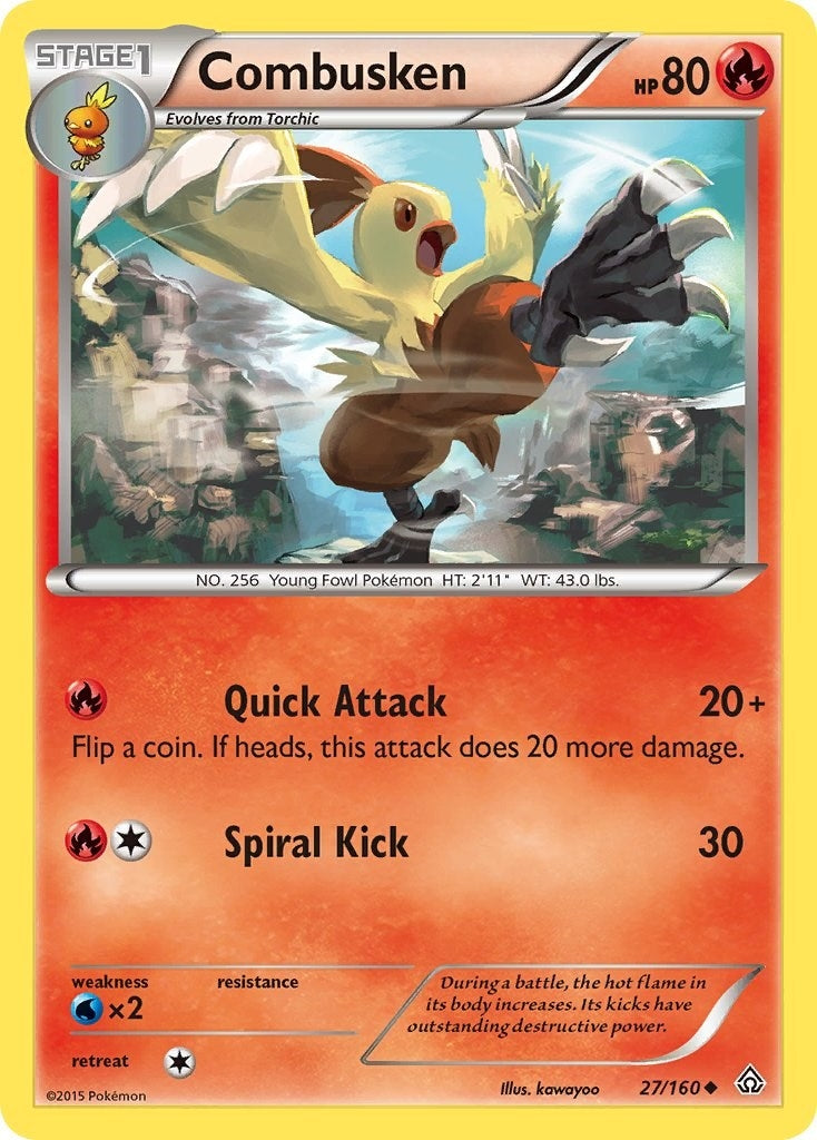 Image for Combusken (27/160) (XY - Primal Clash) (PRC) - Pokemon
