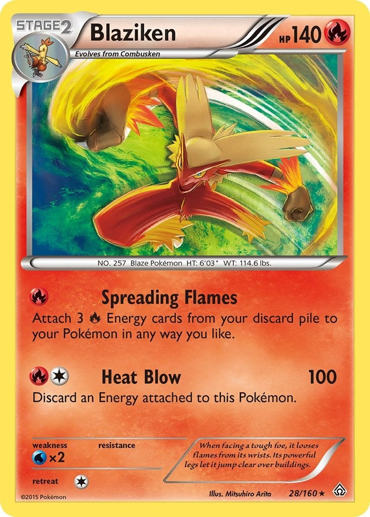 Image for Blaziken (28/160) (XY - Primal Clash) (PRC) - Pokemon
