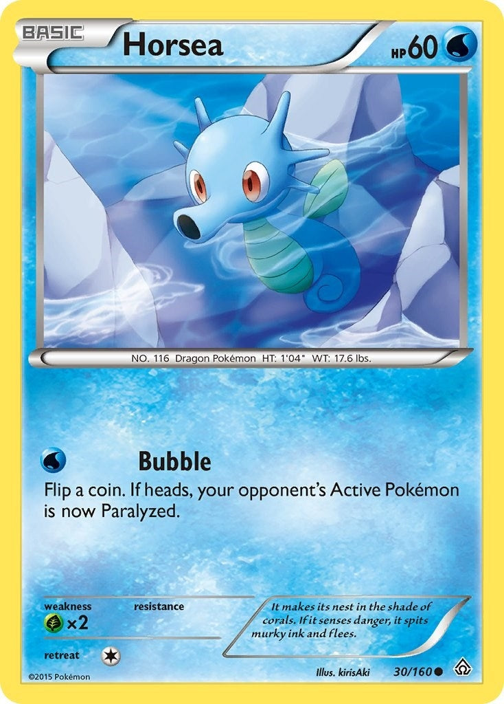 Image for Horsea (30/160) (XY - Primal Clash) (PRC) - Pokemon