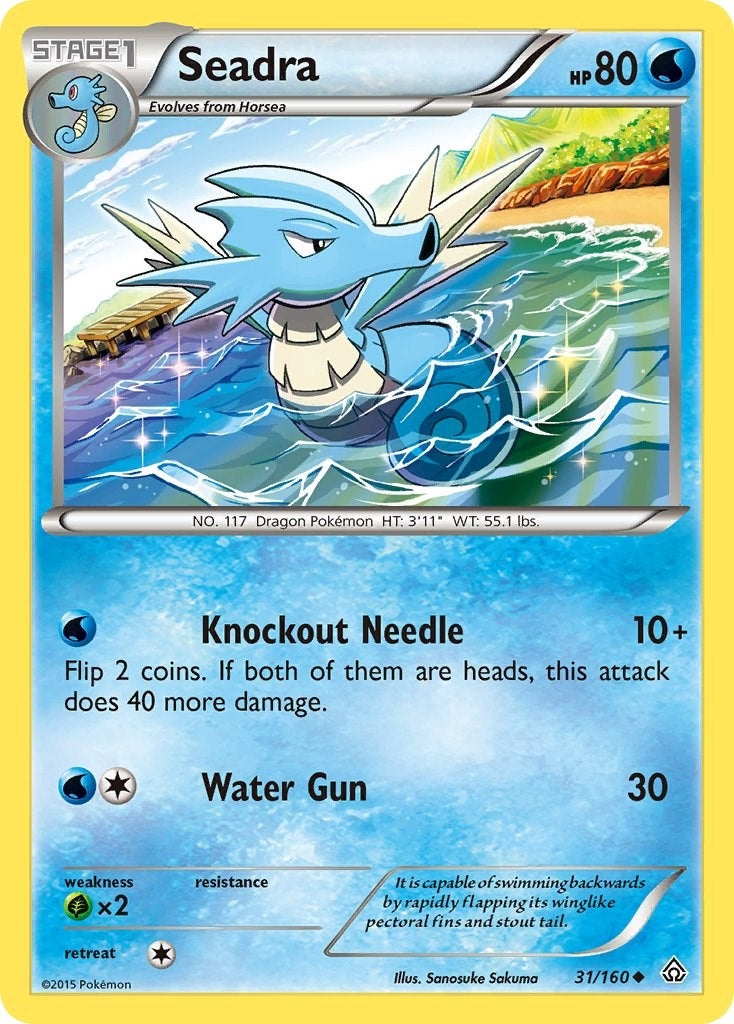 Image for Seadra (31/160) (XY - Primal Clash) (PRC) - Pokemon