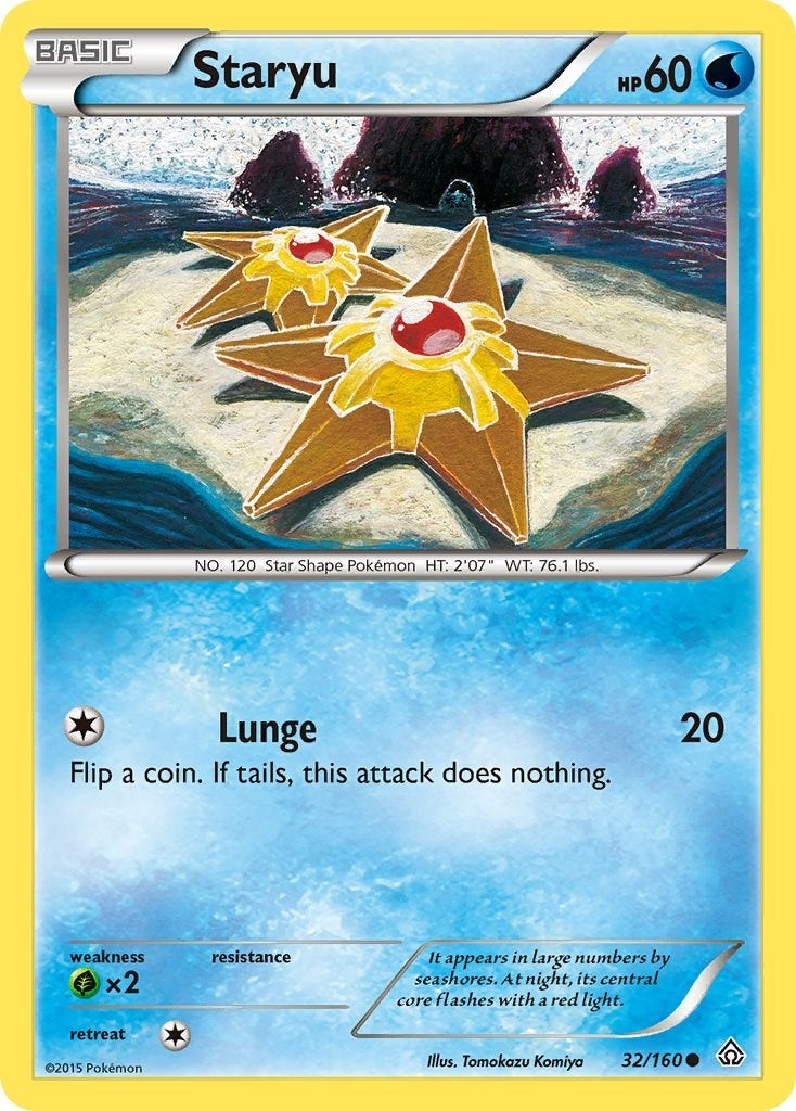 Image for Staryu (32/160) (XY - Primal Clash) (PRC) - Pokemon